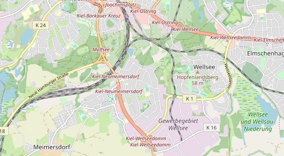Monteurzimmer auf Karte