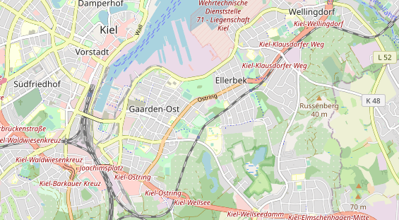 Monteurzimmer auf Karte