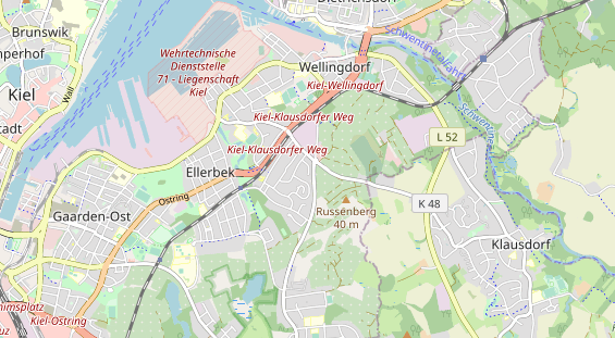 Monteurzimmer auf Karte