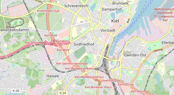 Monteurzimmer auf Karte