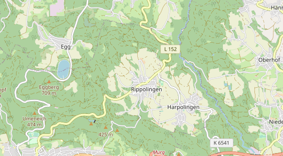 Monteurzimmer auf Karte