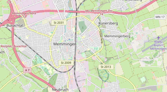 Monteurzimmer auf Karte