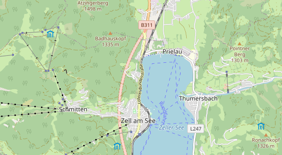 Monteurzimmer auf Karte