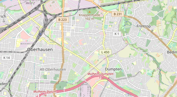 Monteurzimmer auf Karte