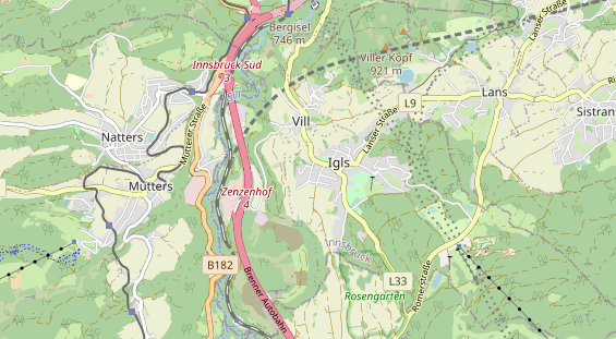 Monteurzimmer auf Karte