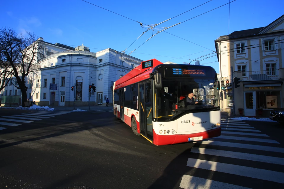 Öffentliche Verkehrsmittel in Salzburg