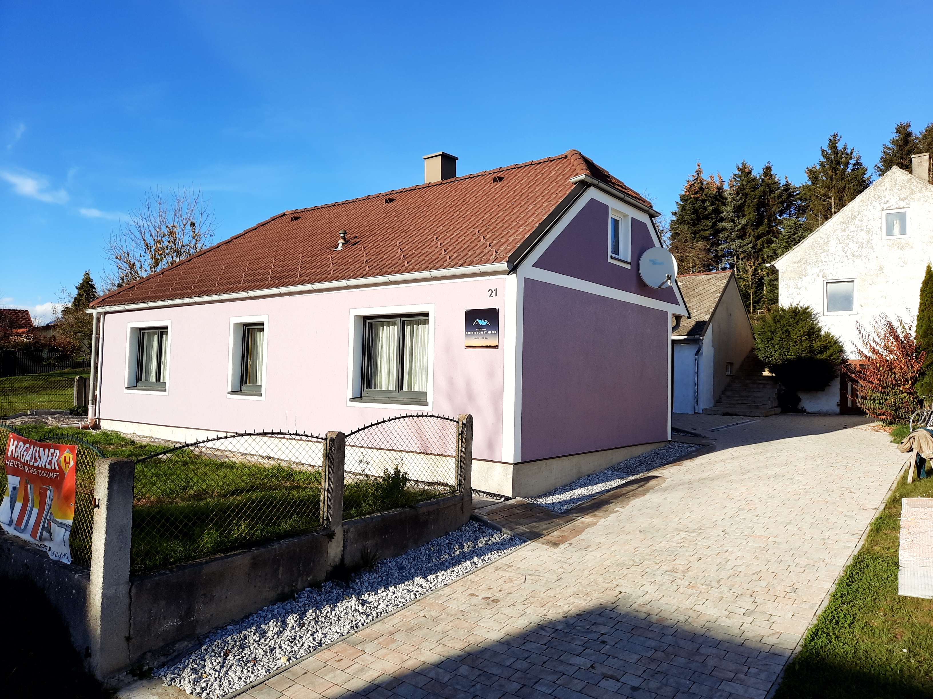 MonteurZimmer - Ferienhaus Außenansicht - Ferienhaus für 2 bis 6 Personen