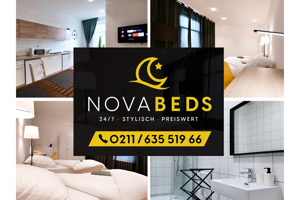 MonteurZimmer - NOVA BEDS Neue Monteurwohnungen im Haus Weseler, Duisburg-Walsum