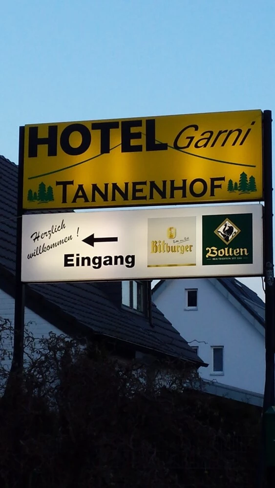 MonteurZimmer - Hotel Garni Tannenhof