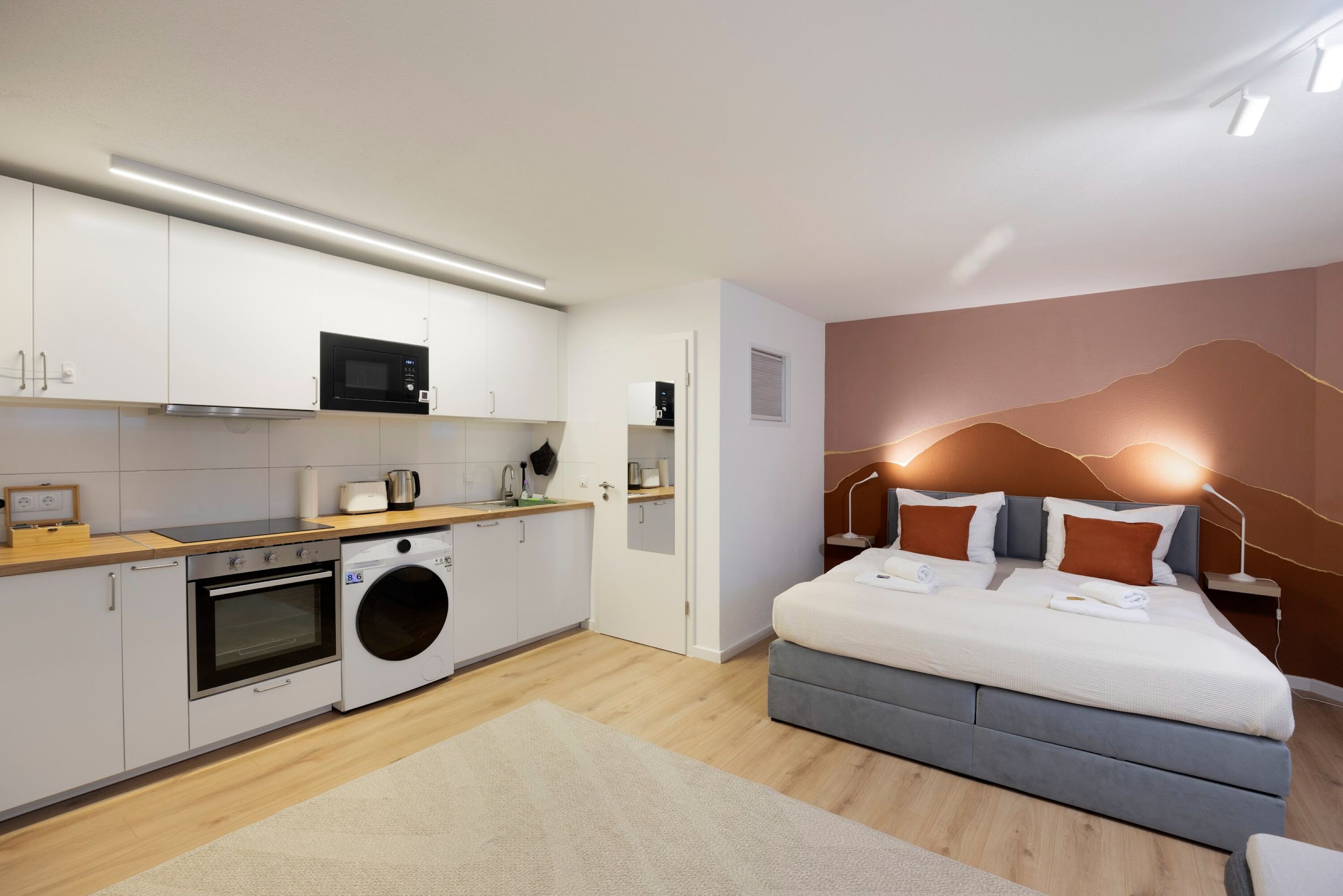 Monteur-Zimmer - Merzhausen - Studio-Apartments Dunantstraße