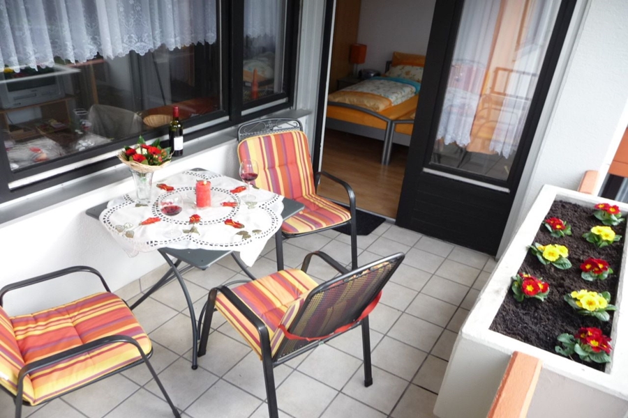 MonteurZimmer: Balkon - Ferienwohnung Anna Maria