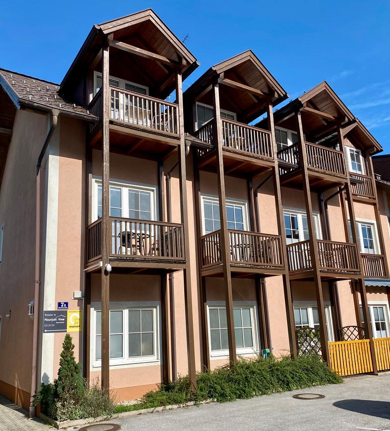 Monteur-Zimmer - Parkplatz: kostenlose Parkplätze in der Umgebung vorhanden - Salzburg - Hausansicht - Mountain View Salzburg Apartments