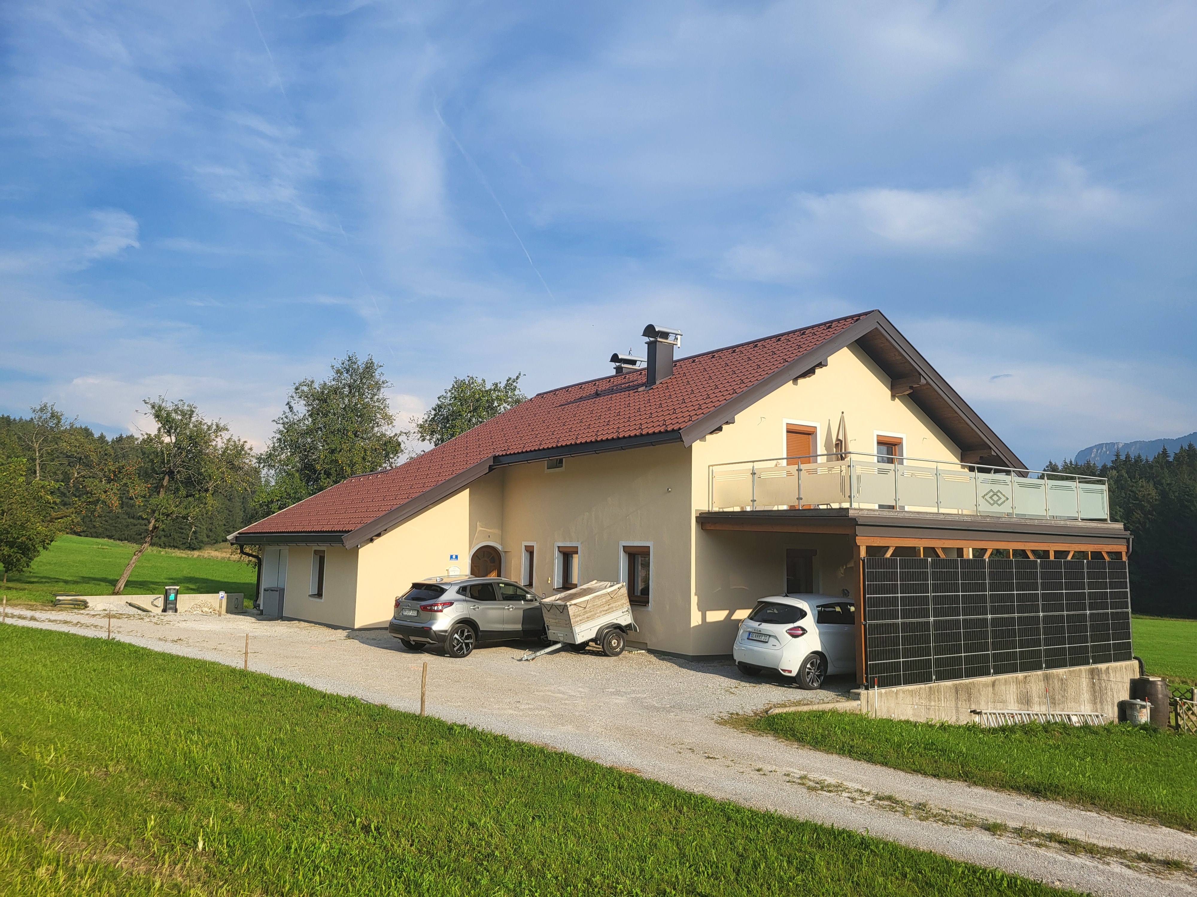Monteur-Zimmer - Zimmerarten: Mehrbettzimmer - Sbg. Salzkammergut - Außenansicht - Landhaus Dersch