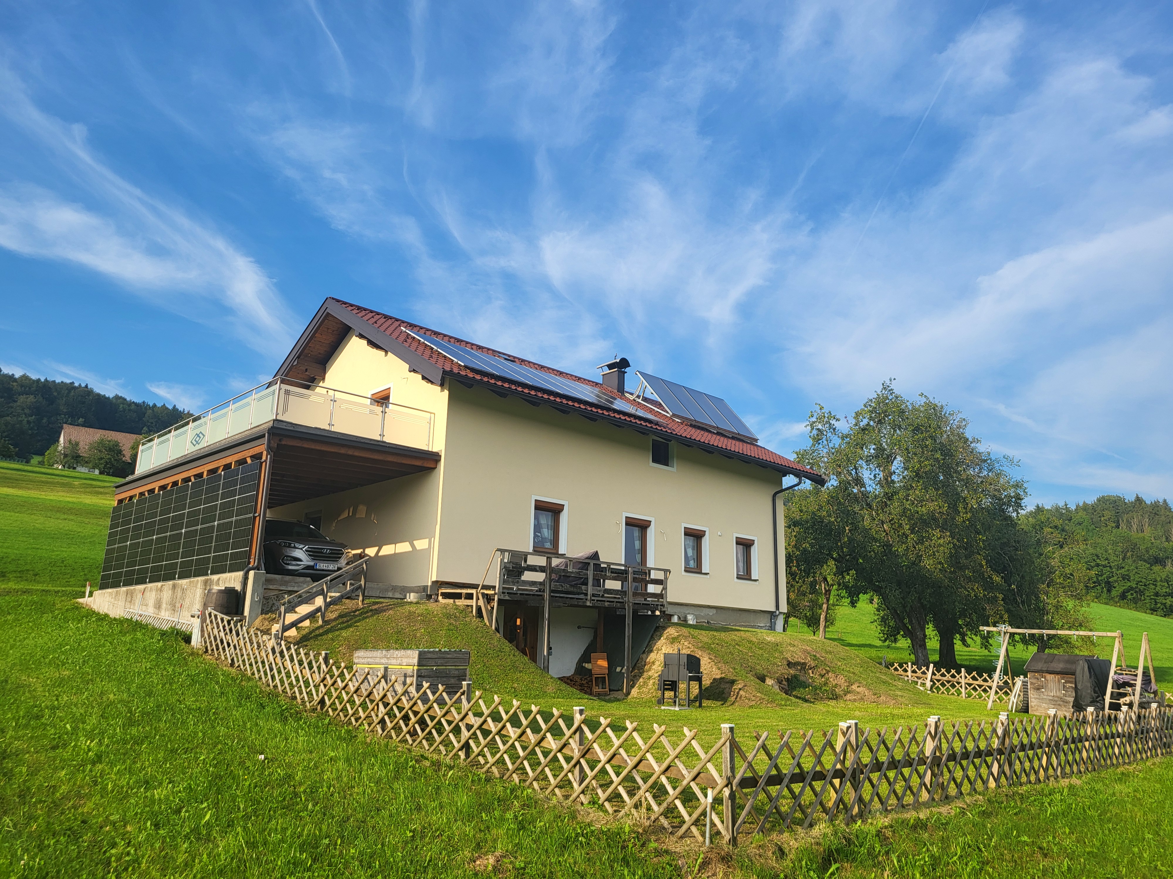 Monteur-Zimmer - Zimmerarten: Mehrbettzimmer - Sbg. Salzkammergut - Außenansicht - Landhaus Dersch