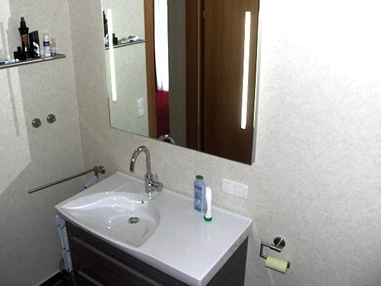 MonteurZimmer: Bat mit Dusche und WC - Gästehaus Abtenau