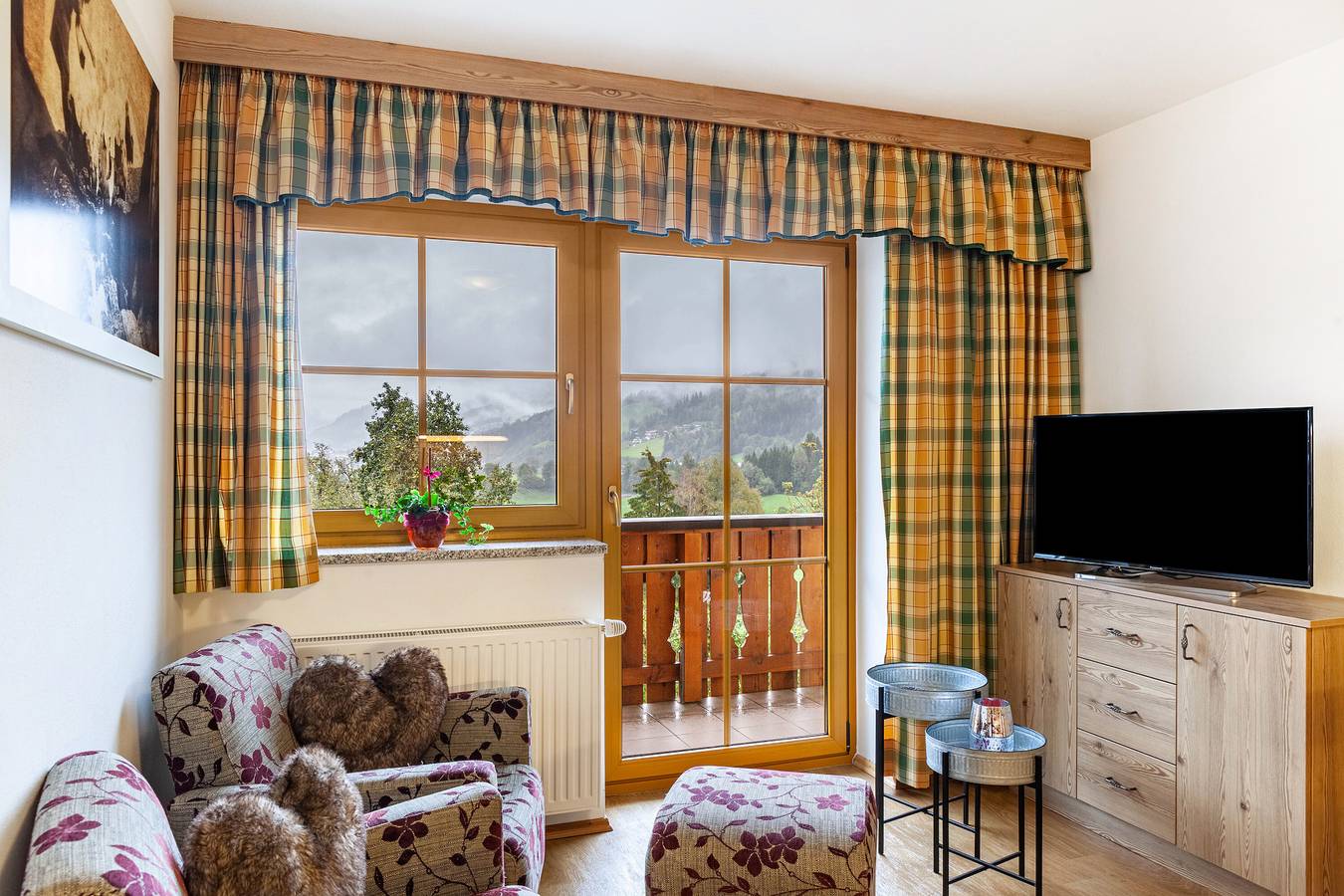 Monteur-Zimmer - Fernseher - Wagrain - Haus Unterrain