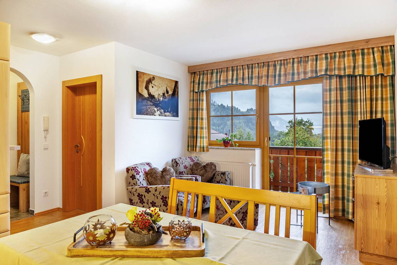 Monteur-Zimmer - Fernseher - Wagrain - Haus Unterrain