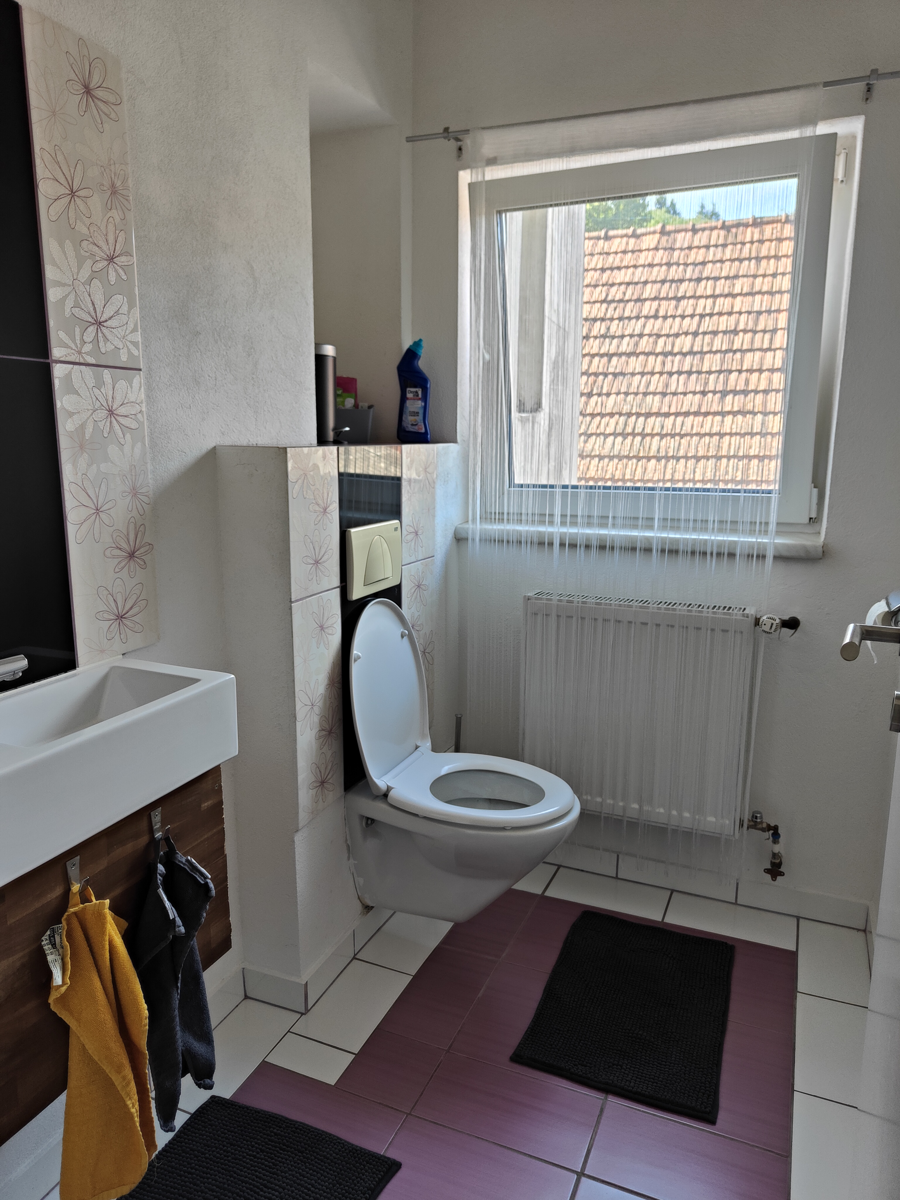 MonteurZimmer: 2. Klo extra - Ferienwohnung Dorfleben