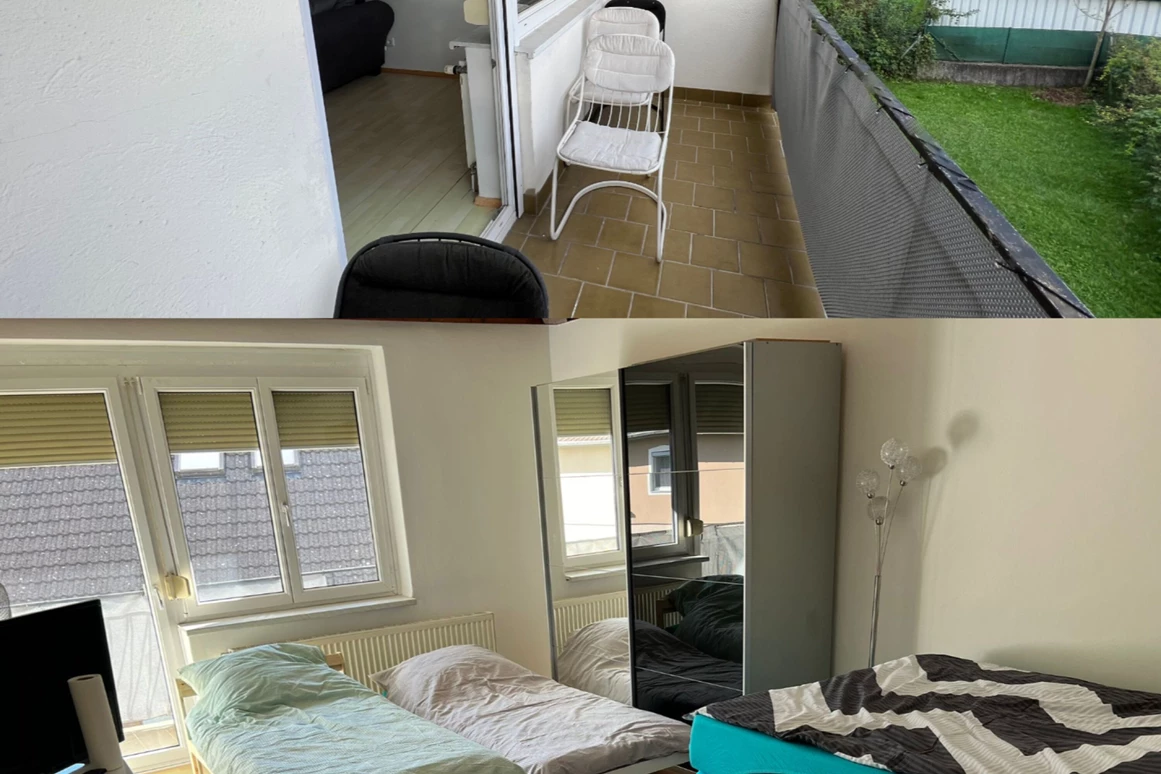 MonteurZimmer: Monteur-Arbeiter Wohnung in Gewerbe-und Industriegebiet Nähe