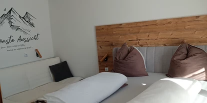 Monteur-Zimmer - Stockenboi - Schlafzimmer mit Schlafcouch  - Ferienwohnung Lemberger