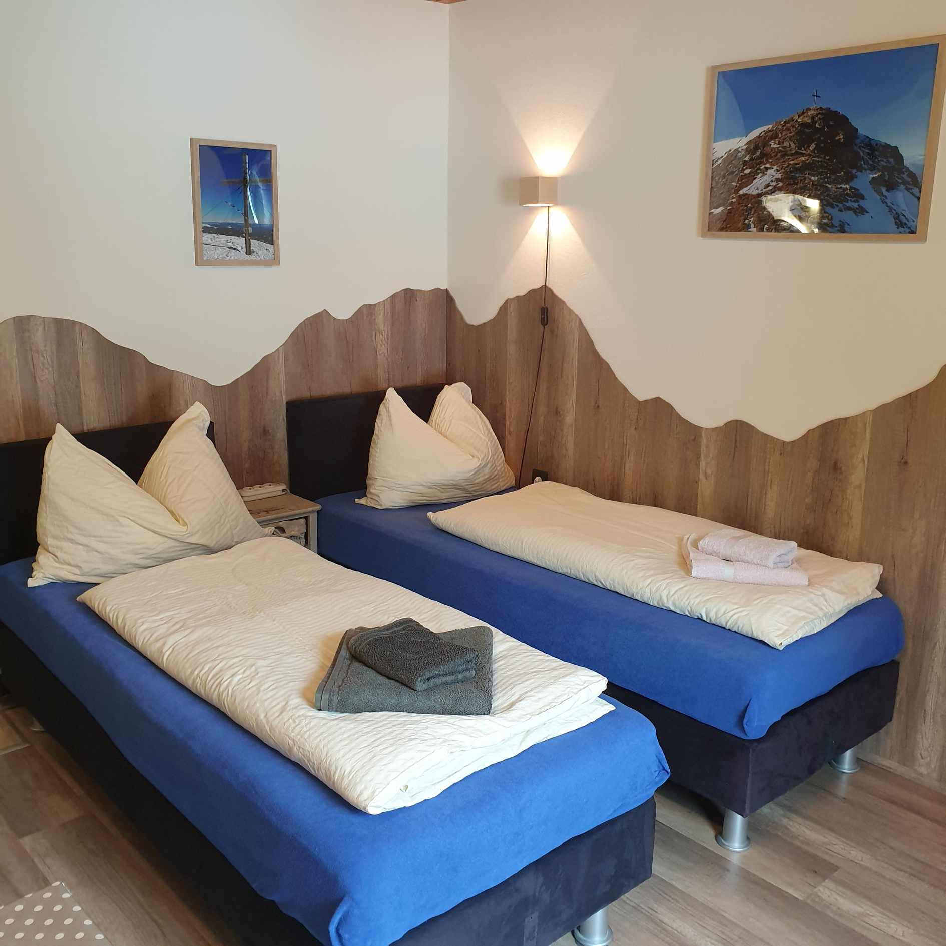 Monteur-Zimmer - Zwischenreinigung - Kärnten - Fewo 'Winterthaler' im EG mit 2 Einzelbetten - Ferienhaus Schäfer