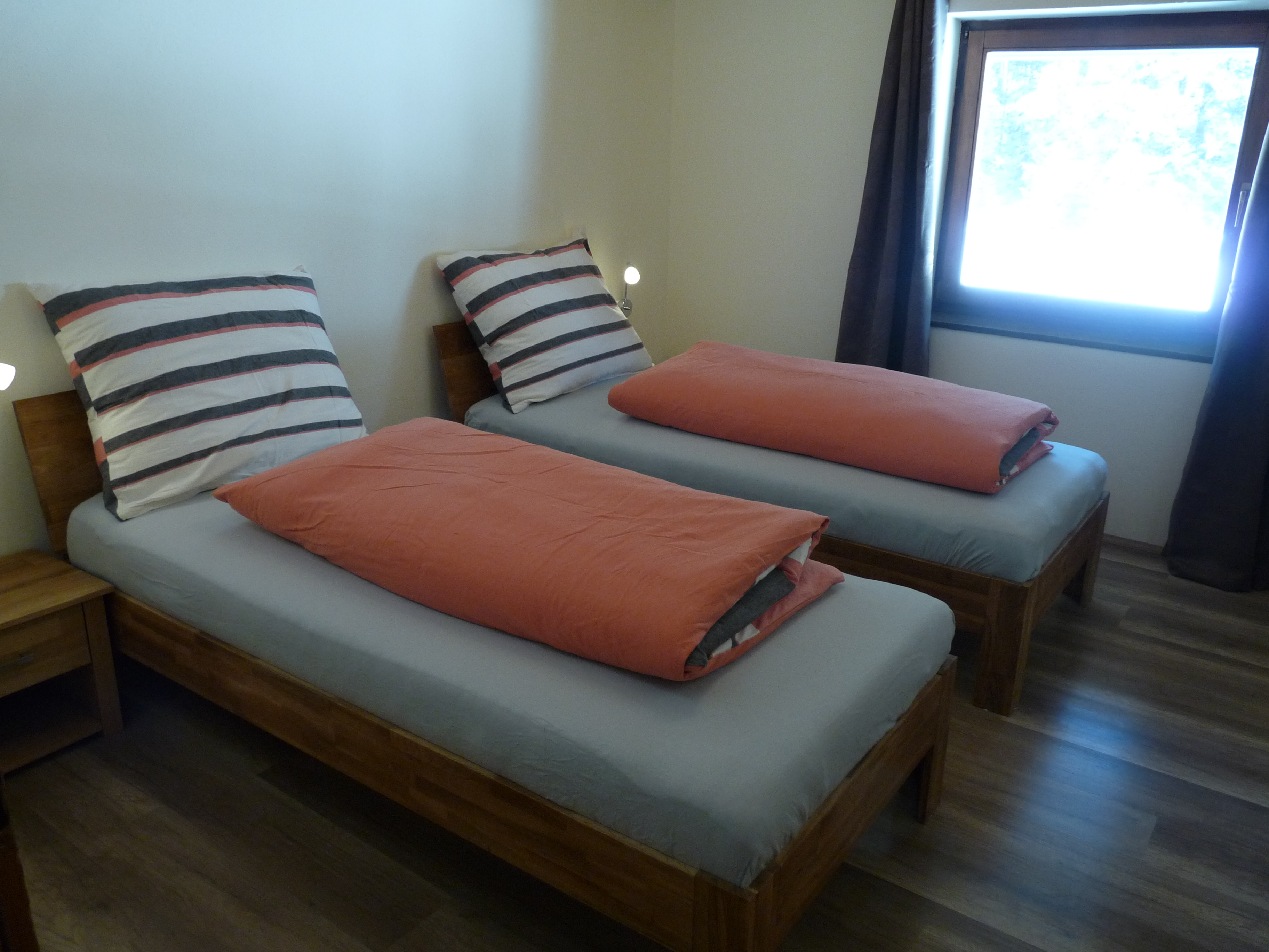 MonteurZimmer: 2. Schlafzimmer Fewo 'Panorama' im 1. OG - Ferienhaus Schäfer