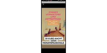 Monteur-Zimmer - Gallspach - ZIMMERVERMIETUNG LINZ// 9 EURO/NACHT