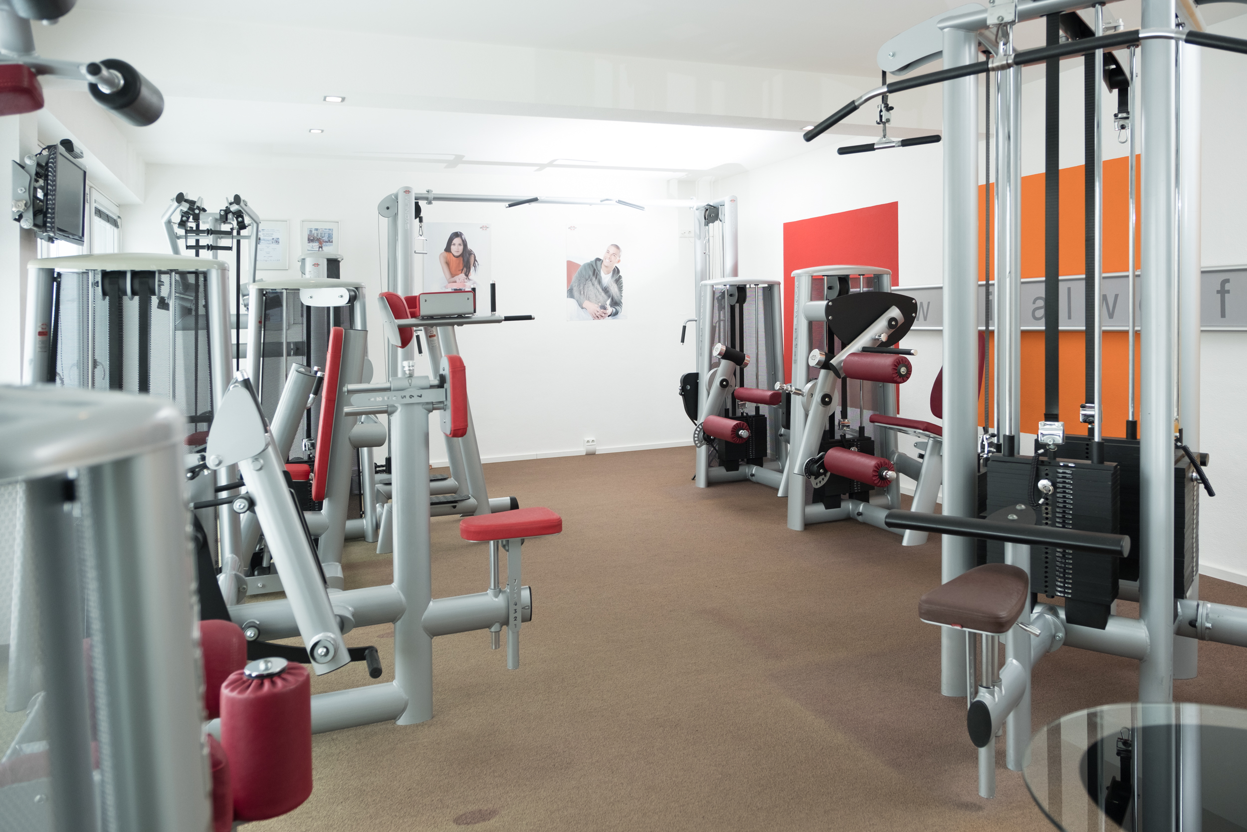 Monteur-Zimmer - Fernseher - Fitnessstudio am Irlingerhof - Pension Irlingerhof