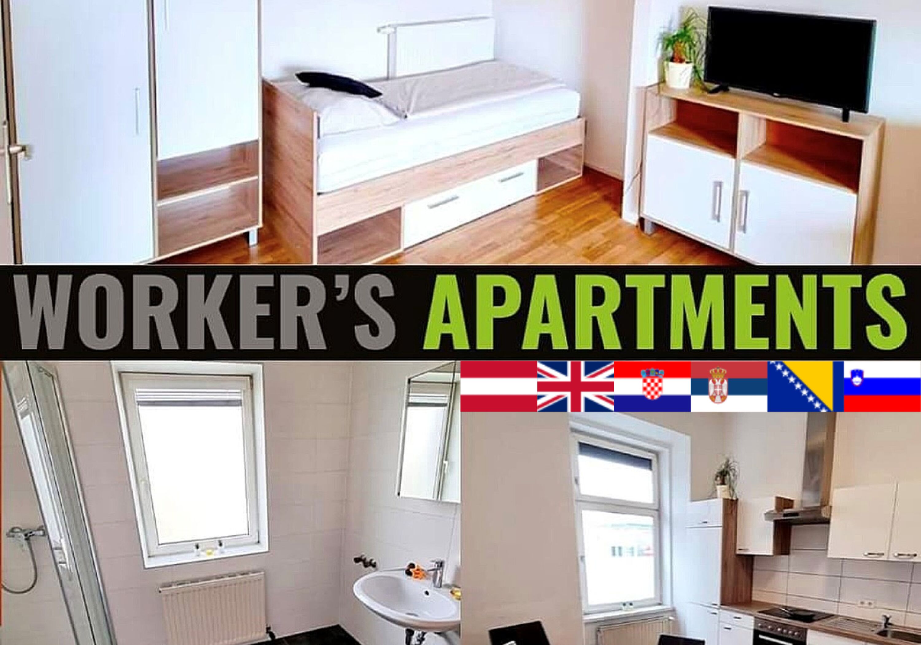 Monteur-Zimmer - Köflach - Worker's Apartments Bruck/Mur, Leoben, St. Michael 