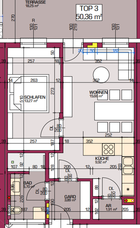 Monteur-Zimmer - WIFI / Internet - Straßwalchen - Appartement Umgebung Ried nähe FACC
