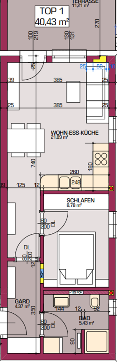 Monteur-Zimmer - WIFI / Internet - Straßwalchen - Appartement Umgebung Ried nähe FACC