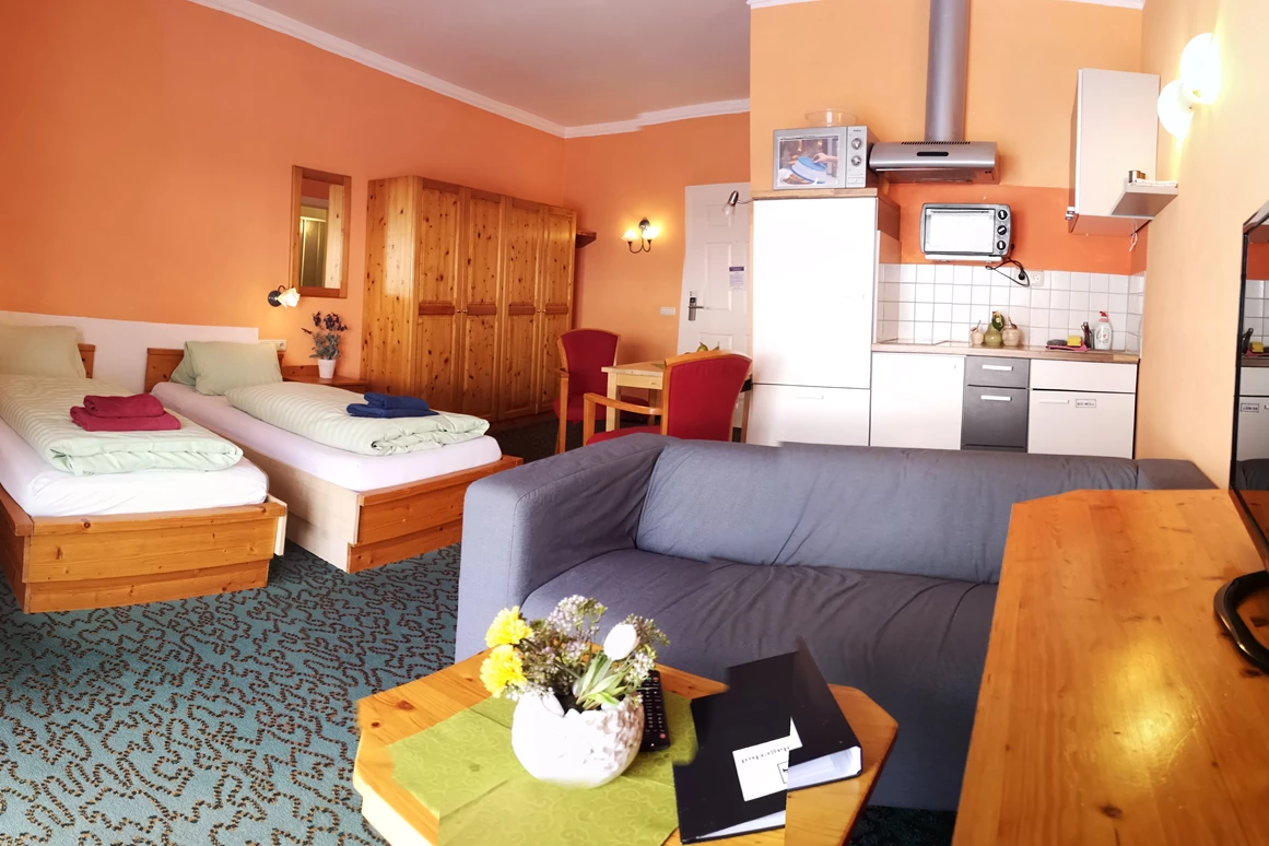 MonteurZimmer: Apartment Typ A bis zu 2 Personen - Monteurzimmer & Apartments in TOP Ausstattung
