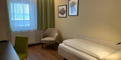Monteur-Zimmer - Zimmerarten: Einzelzimmer - Alpenregion Nationalpark Gesäuse - Einbettzimmer - Wild & Bolz eMotel