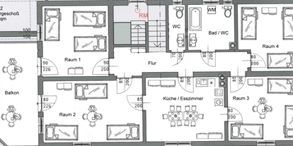 Monteur-Zimmer - Gemeinschaftsraum - Donauraum - Haus HERZOGENBURG - Apartment Top 2