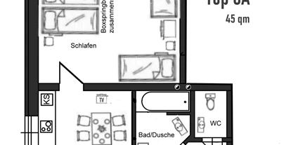 Monteur-Zimmer - Küche - Österreich - STUDIO-APARTMENT RATZERSDORFER SEEN in 3100 Sankt Pölten / Top 6a