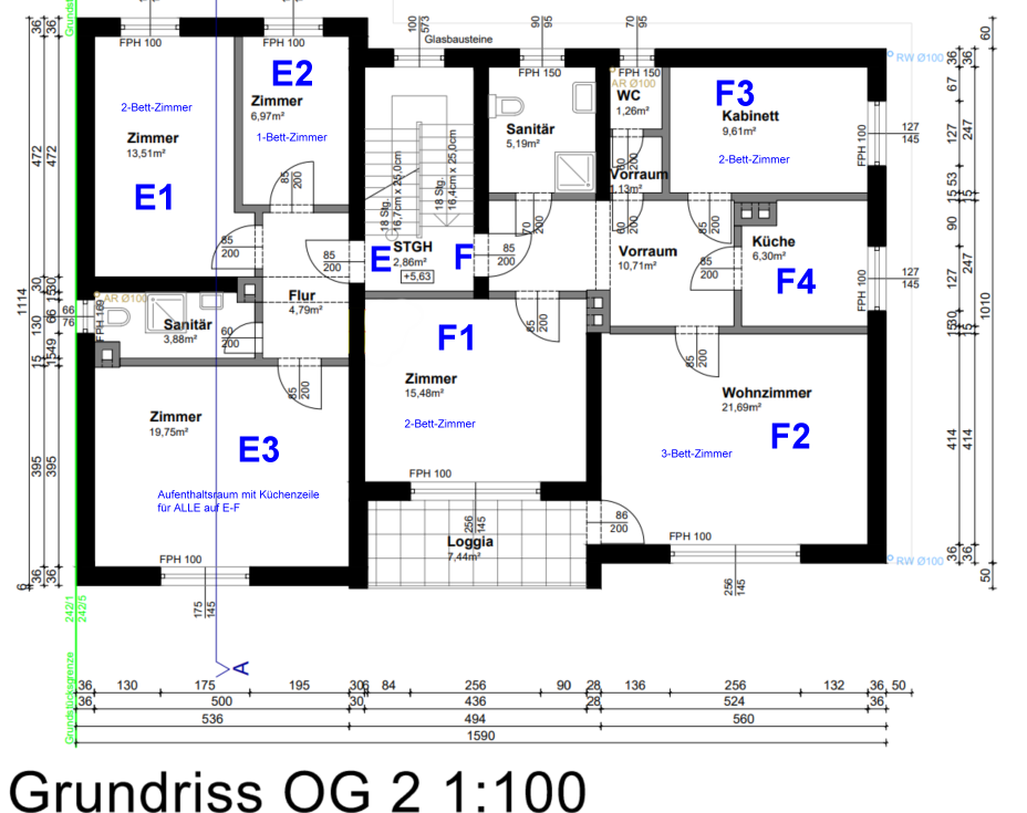 MonteurZimmer: Arbeiterunterkunft WALDVIERTEL im Kremsland - 10 Monteurzimmer / 21 Betten