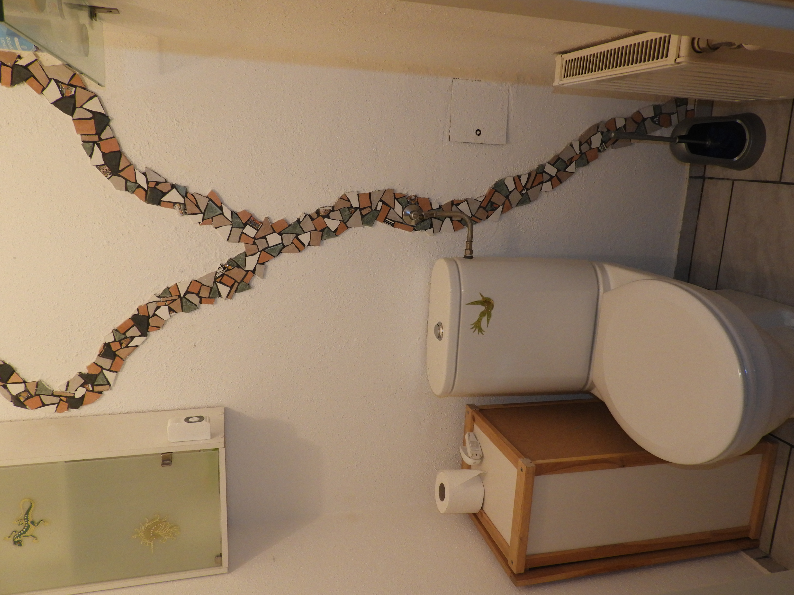 MonteurZimmer: Wohnung 4600 Wels, Südtirolerstr. 10:
WC - Wohnung A-4600 Wels, Südtirolerstraße 2 und 10