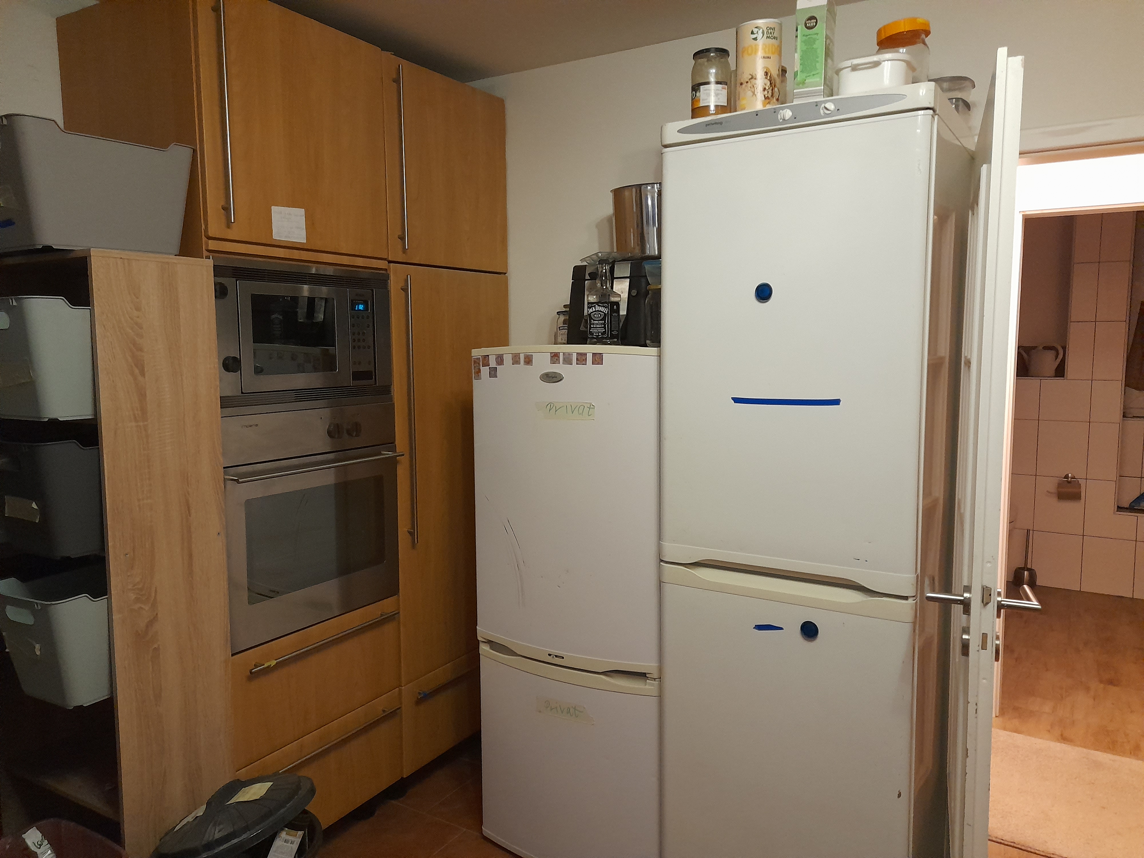 MonteurZimmer: Küche  -  Pension und Monteurzimmer Hahnschrei Hamacher