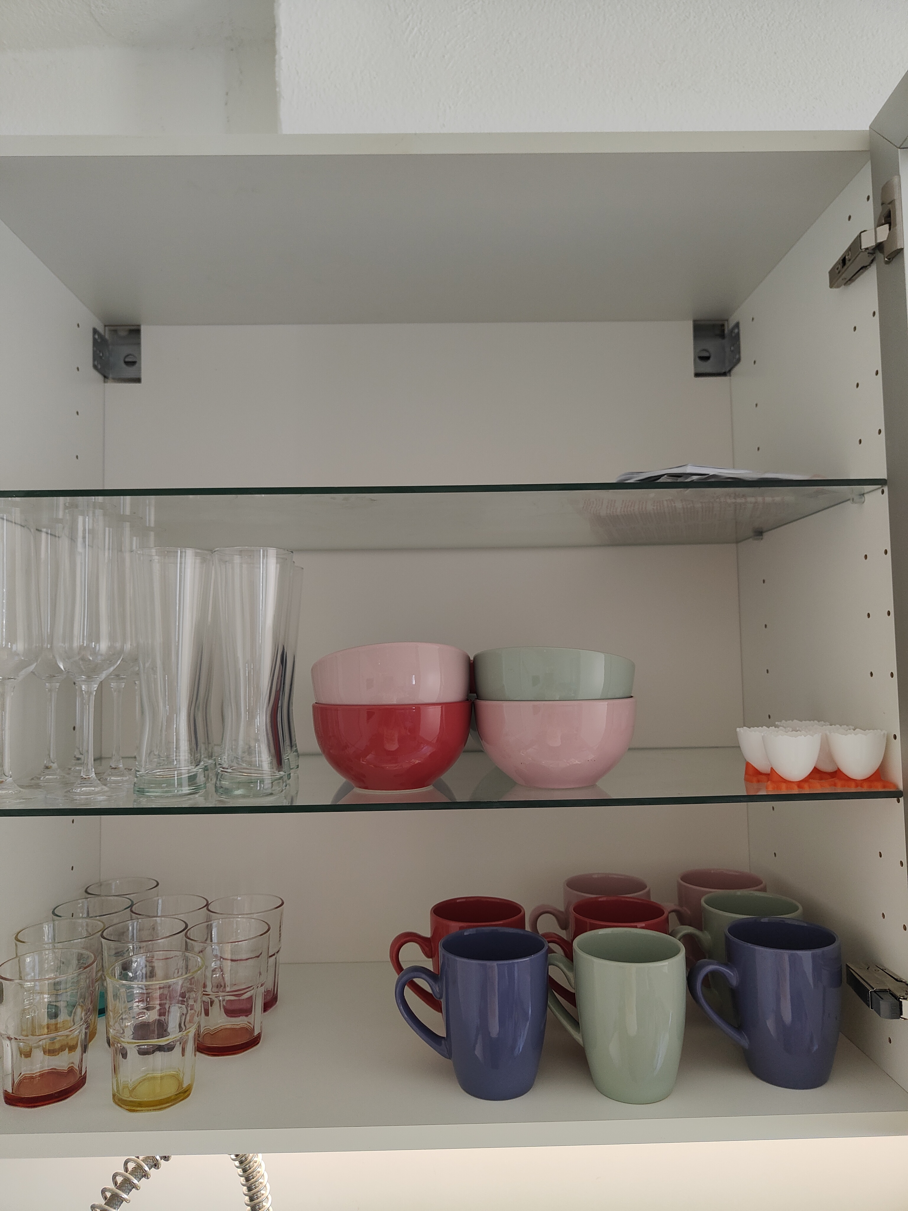 MonteurZimmer: Gläser, Becher - Ferienwohnung Landliebe