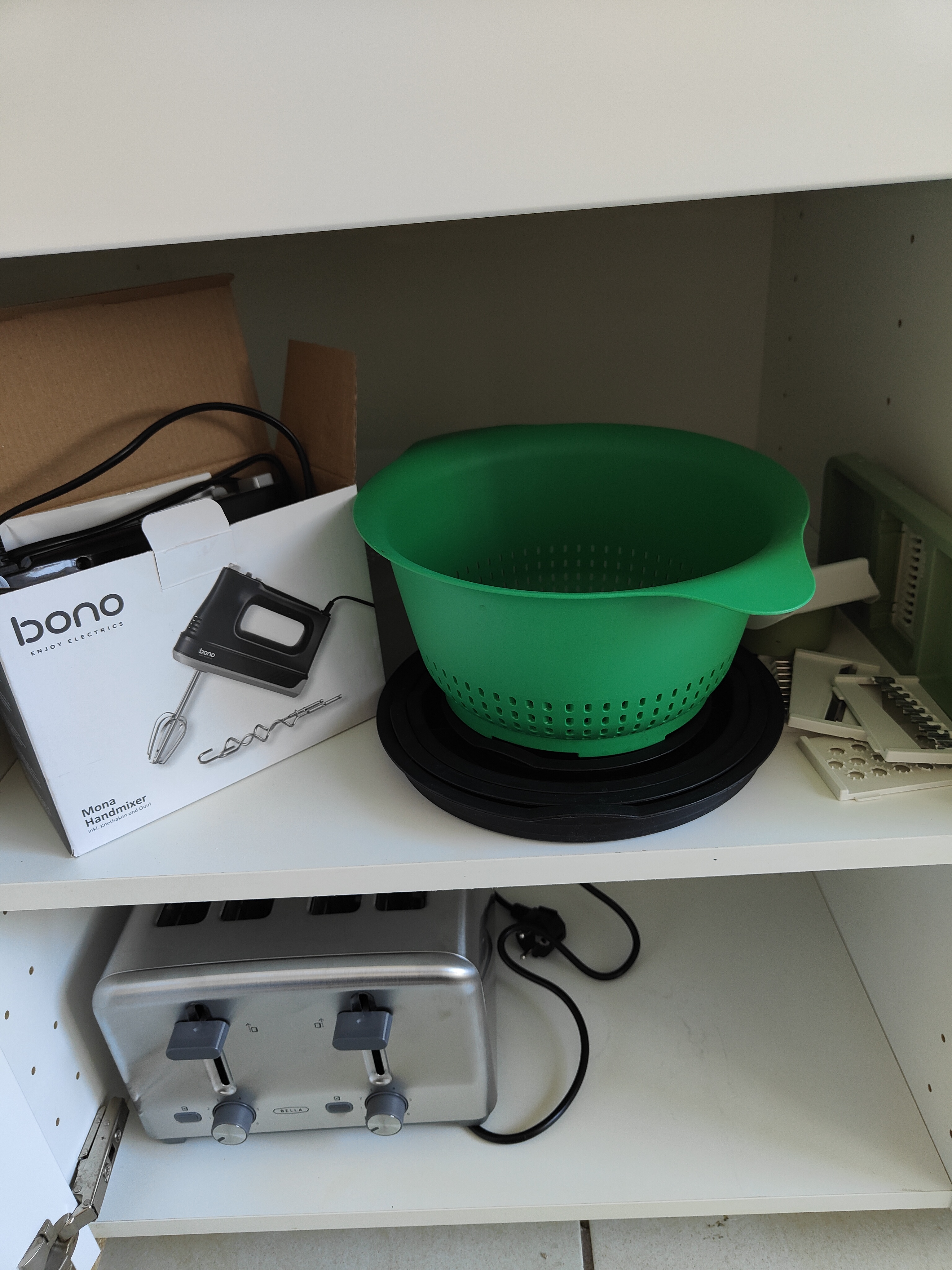 MonteurZimmer: Toaster und Küchenhelfer - Ferienwohnung Landliebe