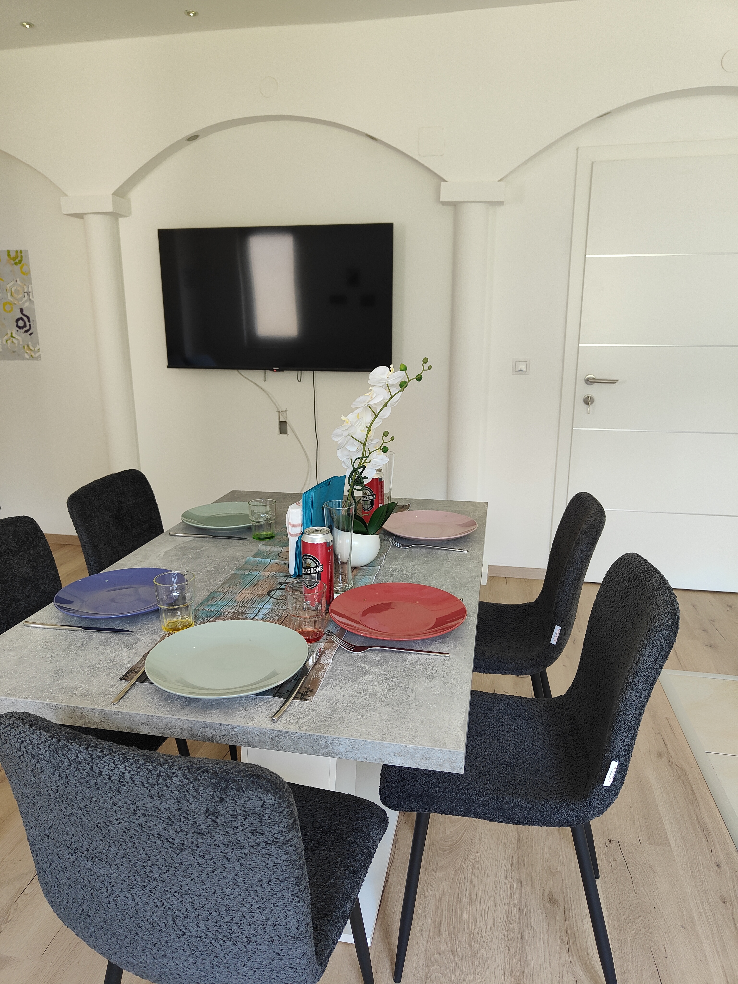 MonteurZimmer: Fernseher - Ferienwohnung Landliebe