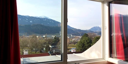 Monteur-Zimmer - Preis pro Nacht - Österreich - Aussicht vom Standardzimmer - Austria Classic Hotel Heiligkreuz - Hall in Tirol