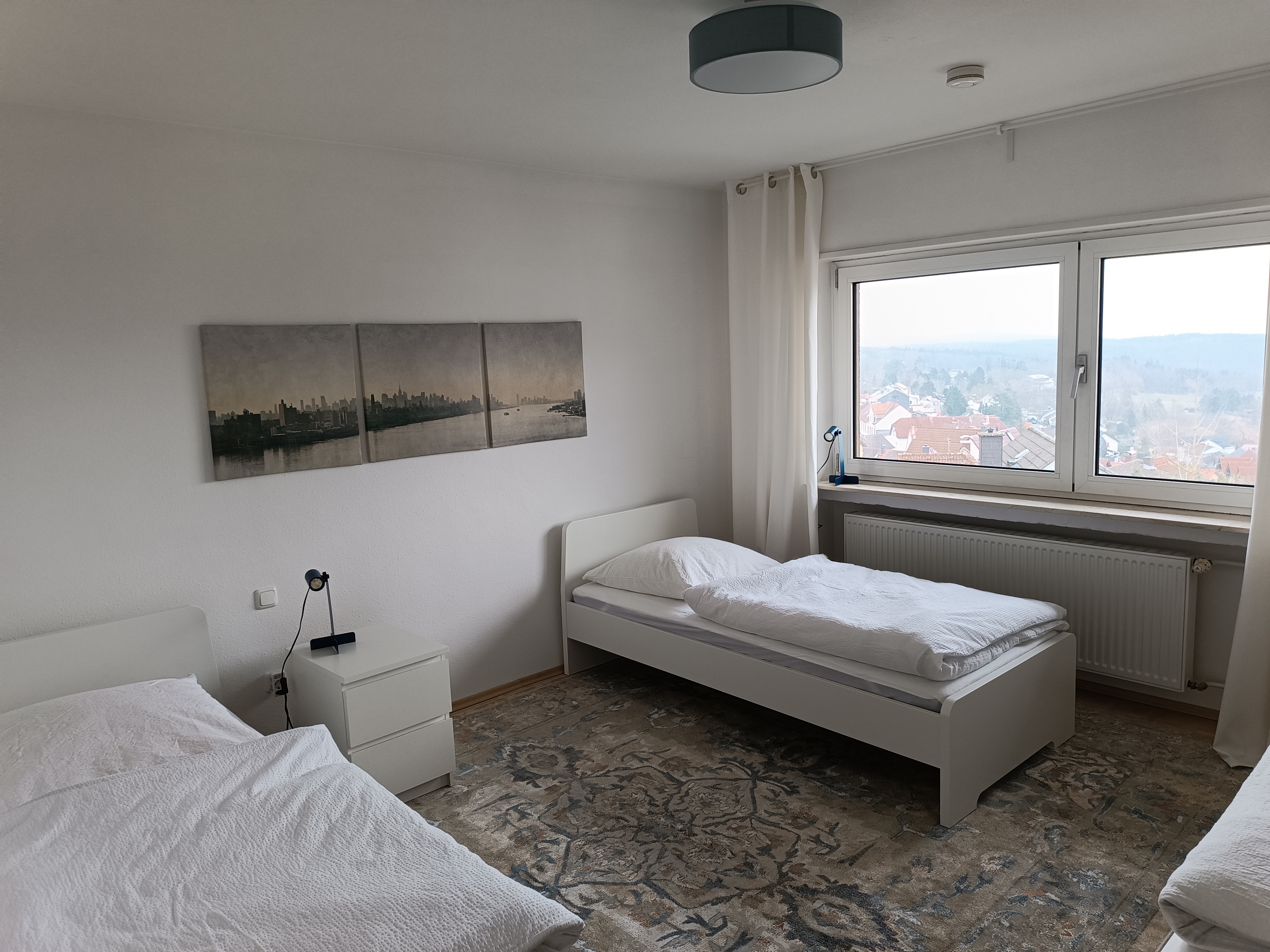 MonteurZimmer: Schlafzimmer - Ferienwohnung Tante Mimi, Kelkheim