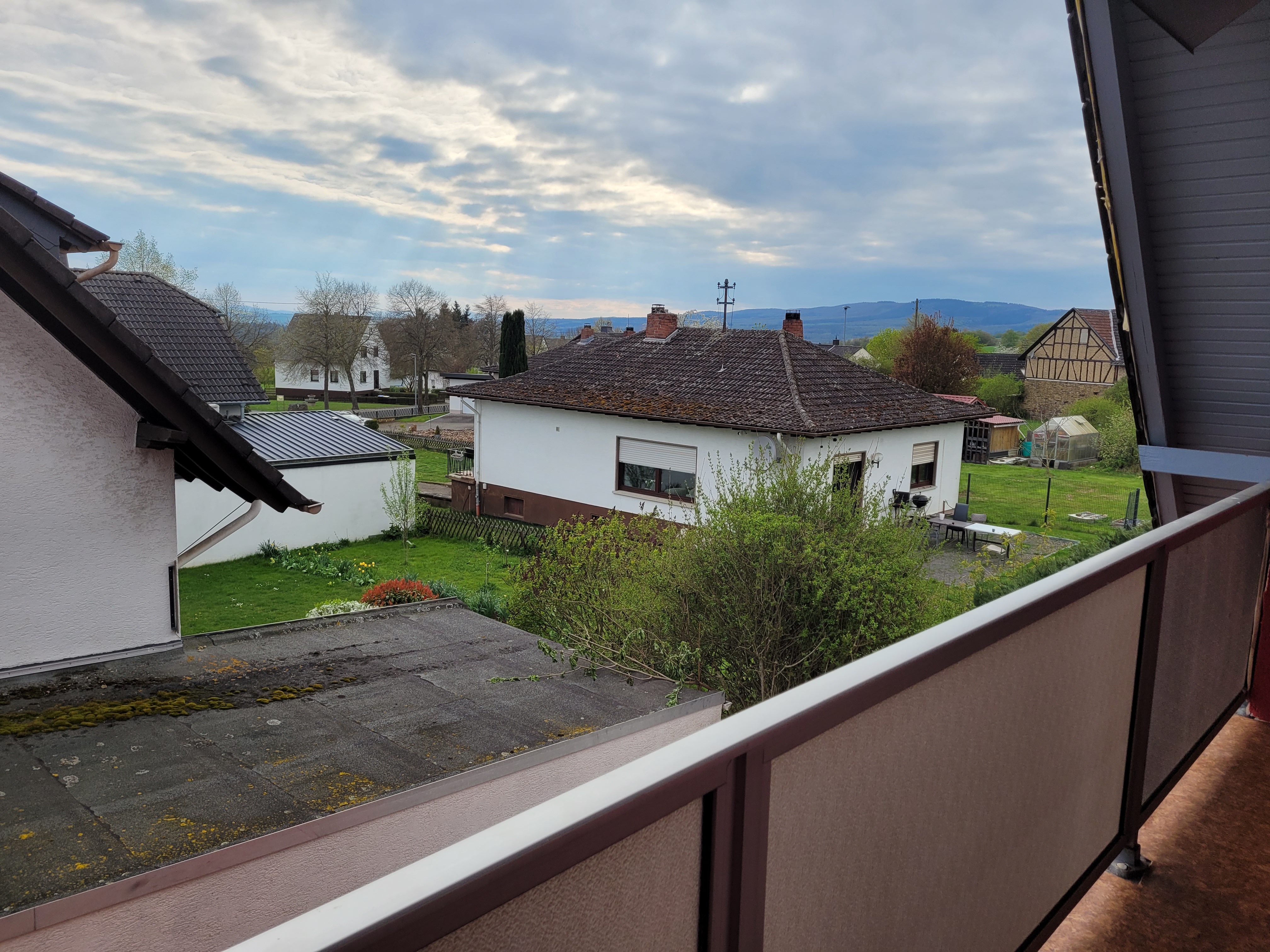 Monteur-Zimmer - Zahlungsarten: Kreditkarte - Rheinland-Pfalz - Ausblick vom Balkon  - EULENNEST