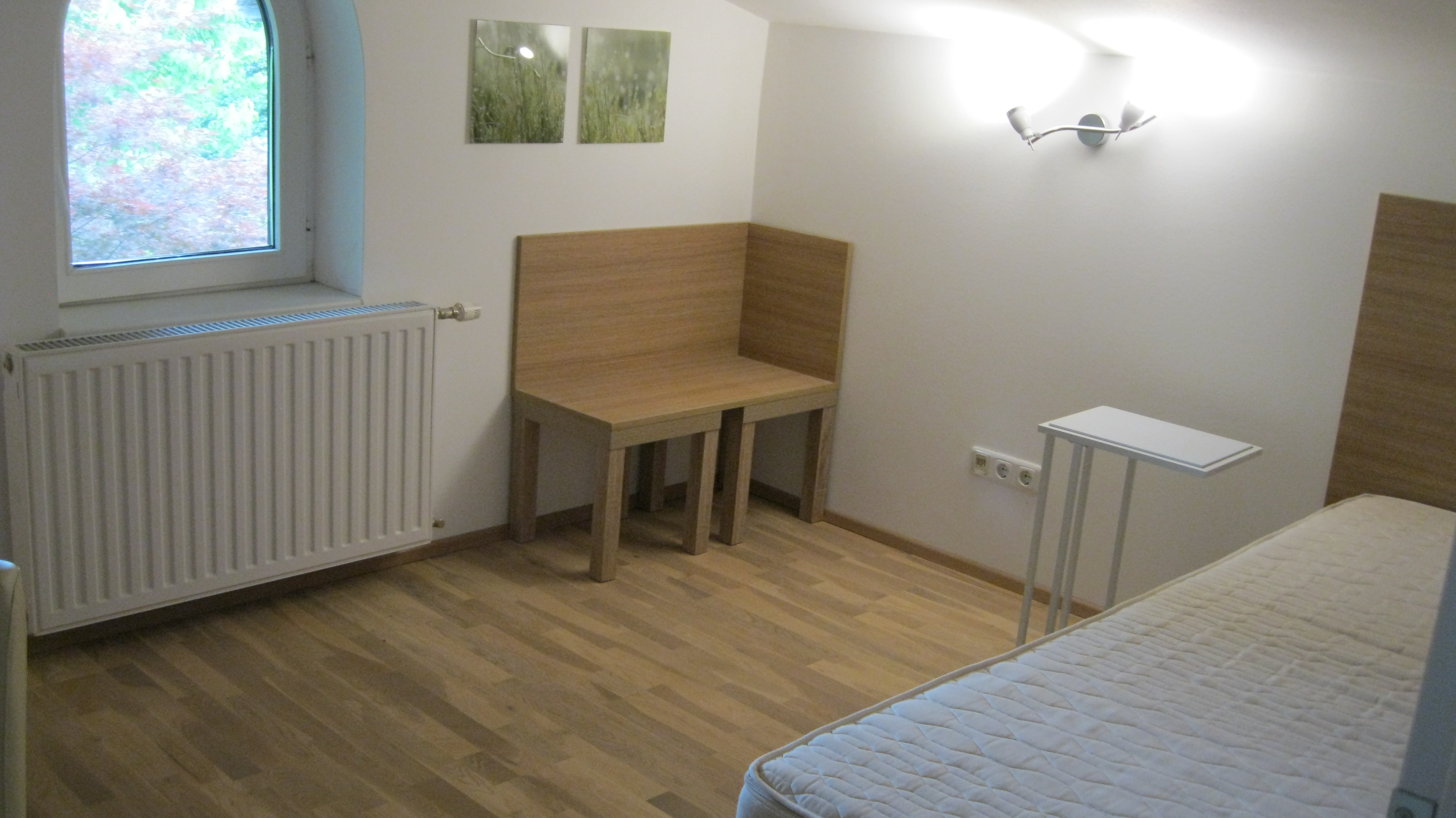 MonteurZimmer: Traunapartment-EZ-Parkplatz-24/7-Balkon-Zentrale Lage-WLAN