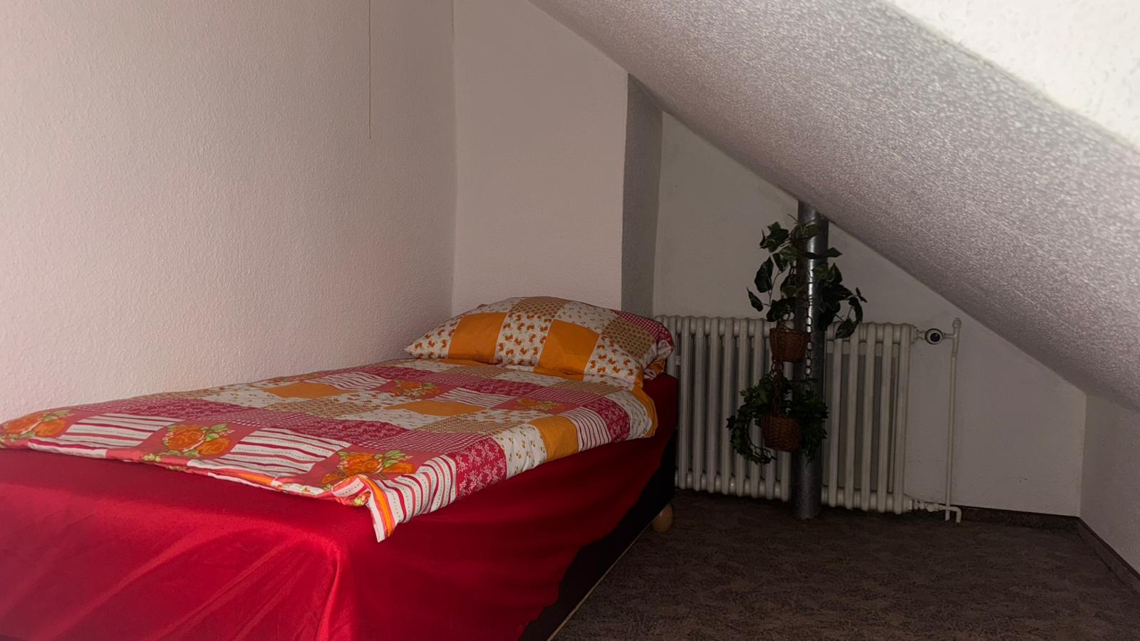 MonteurZimmer: kleiner Raum mit Liege - FeWo Bienchen