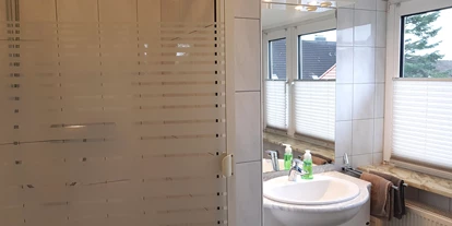 Monteur-Zimmer - Preis pro Nacht - Dusch/WC - Hotel Gästehaus Flensburg Engelsby