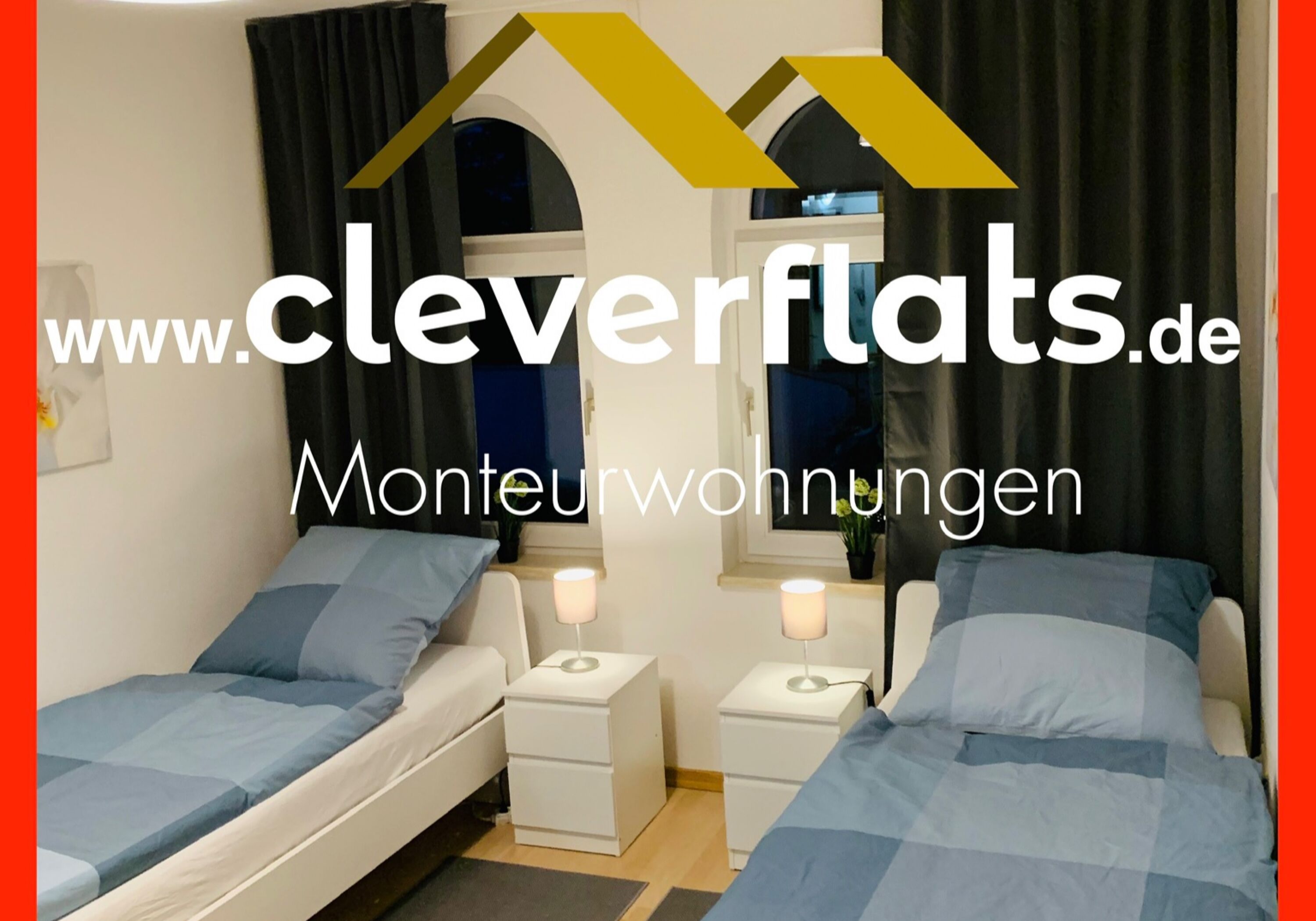 Monteur-Zimmer - Cleverflats24 nagelneue Monteurwohnungen in Flensburg