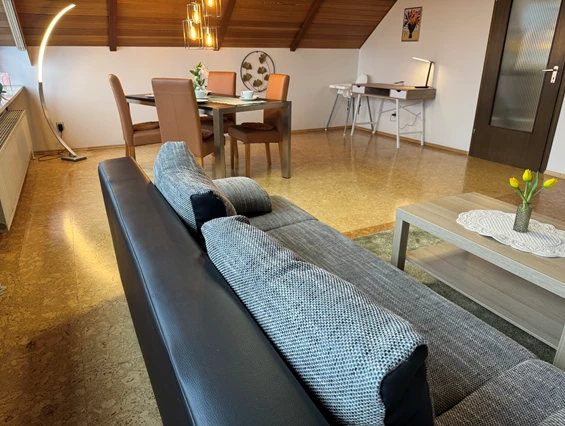 MonteurZimmer: Wohn/Esszimmer - Fewo Naturblick