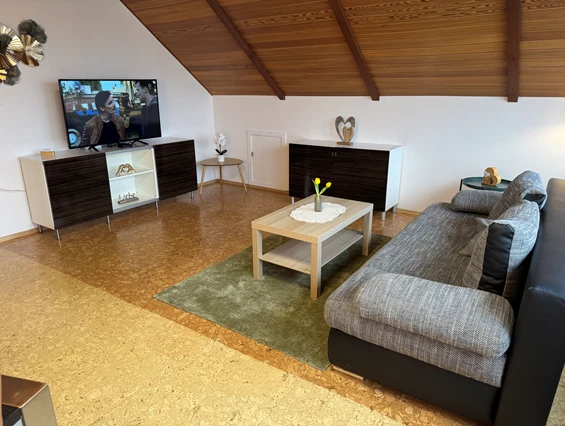 MonteurZimmer: Wohnzimmer  - Fewo Naturblick